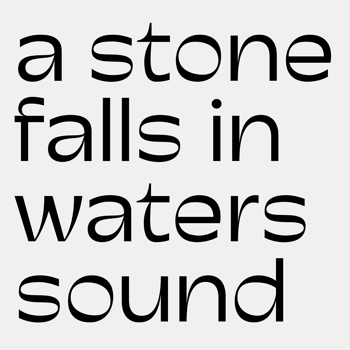 Stone fell