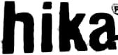 Hika font