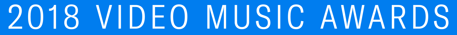 2018 VMAs font?