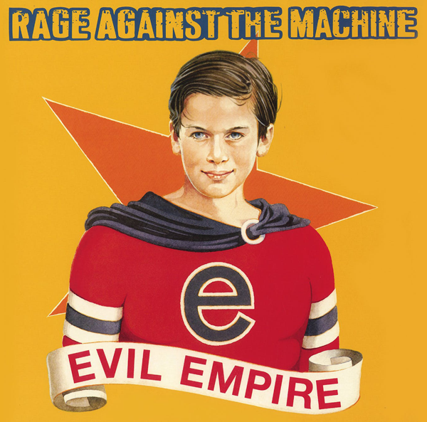 Need font for Rage against the machine evil empire