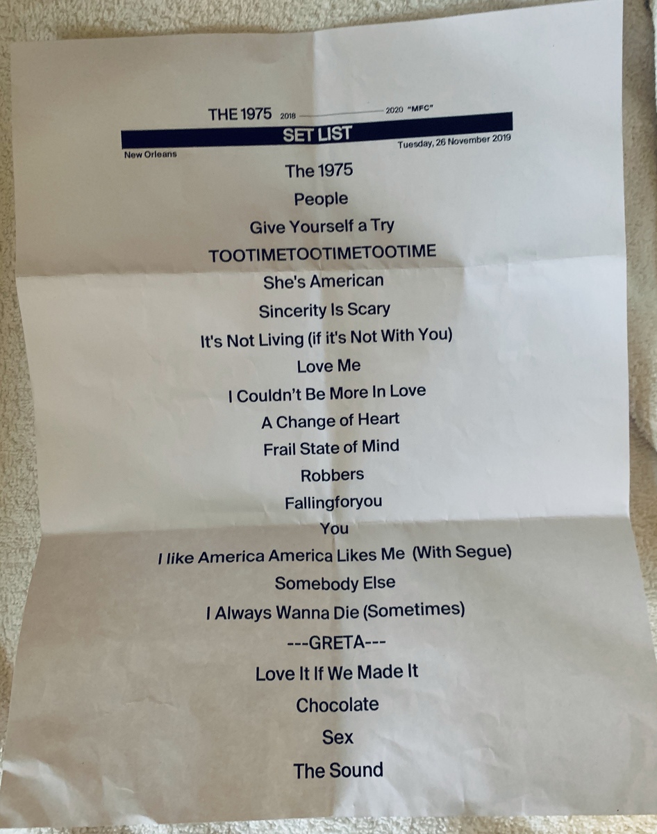 Blutig Früheste Elastisch the 1975 rock am ring setlist Tot in der Welt