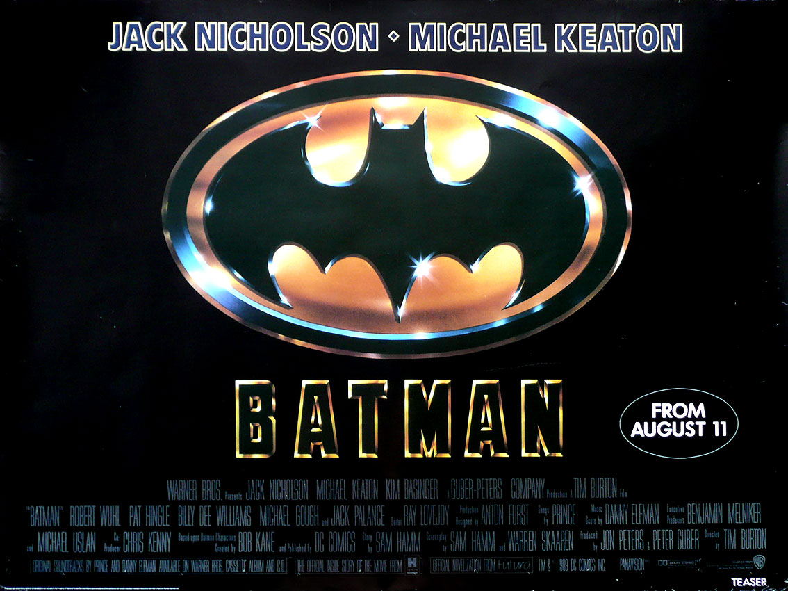Image result for batman 89 poster