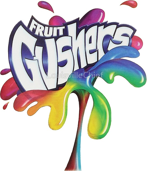 What is the Fruit Gushers Font?