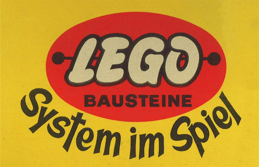 what is the font used in the old Lego logo?