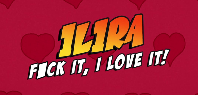 'ILIRA - Fck It, I Love It!' font!!!