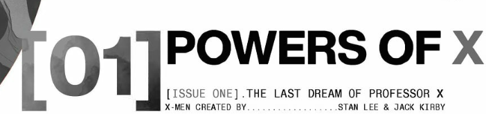 POWERS OF X" FONT