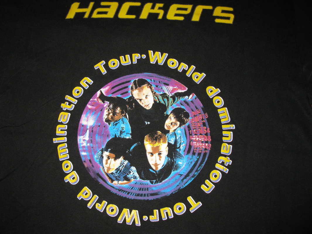 Hackers 'World domination Tour' font??