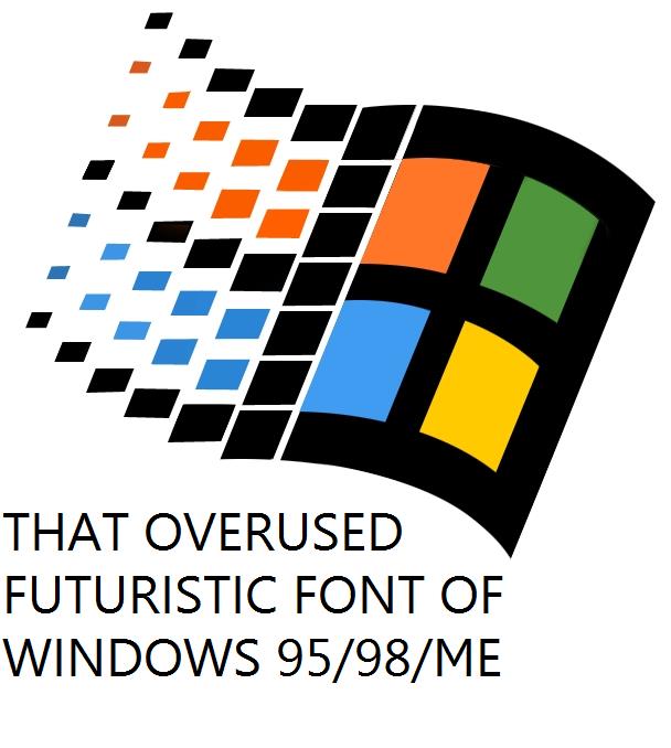 Windows 95 Font
