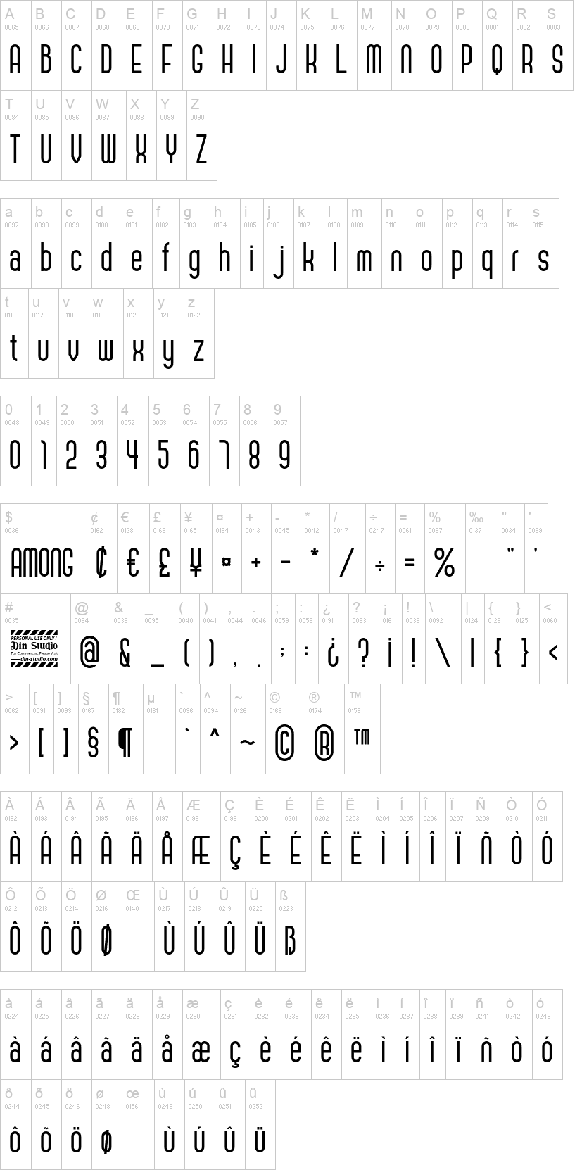 Da font