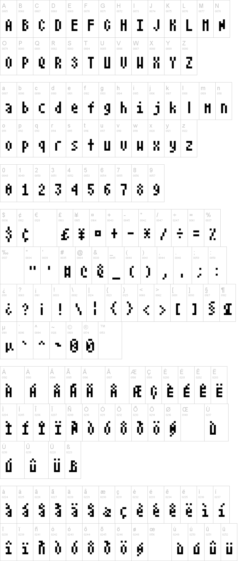 Atari Font | dafont.com