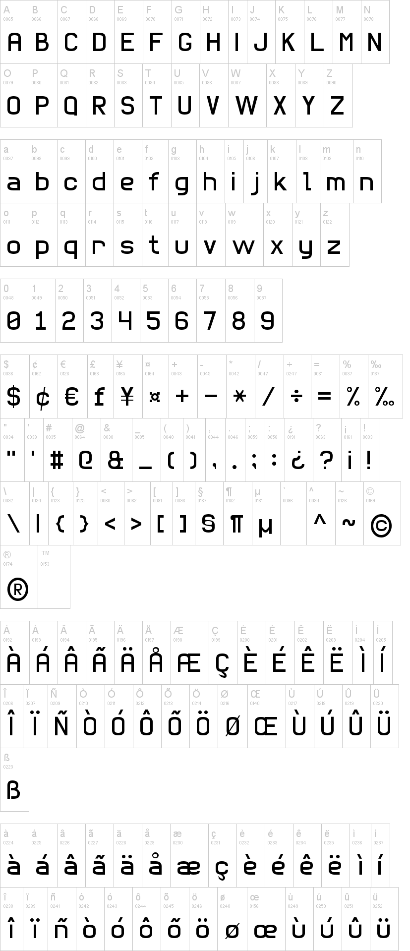 Basic Sans Serif 7