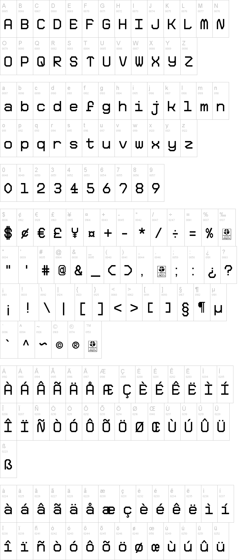 Big Pixel Font | dafont.com