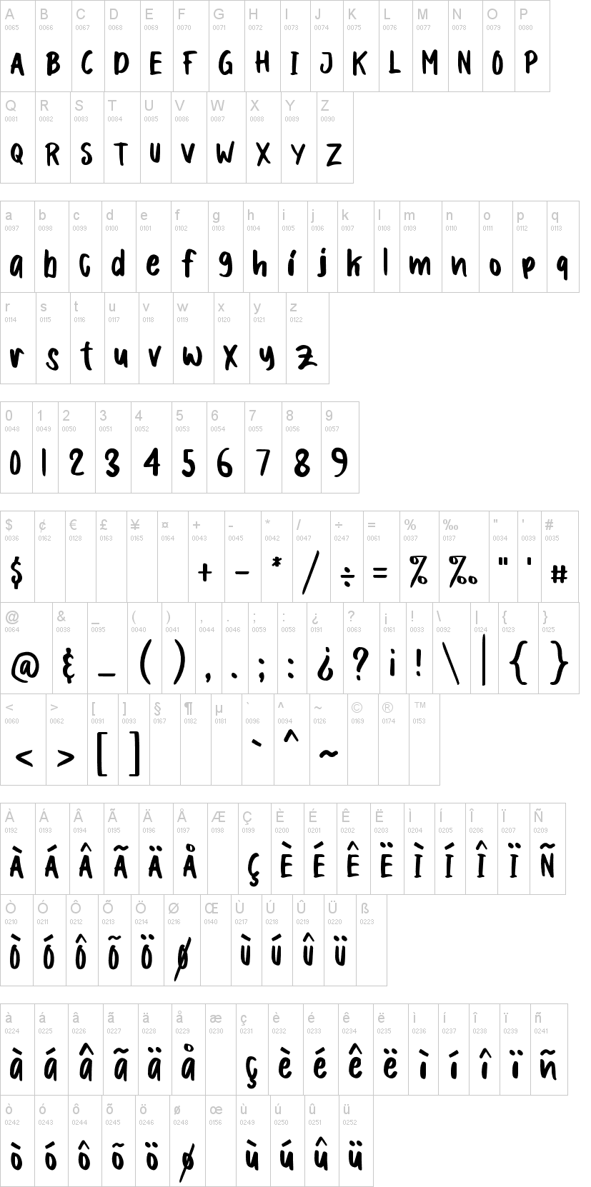 Boldey Typeface