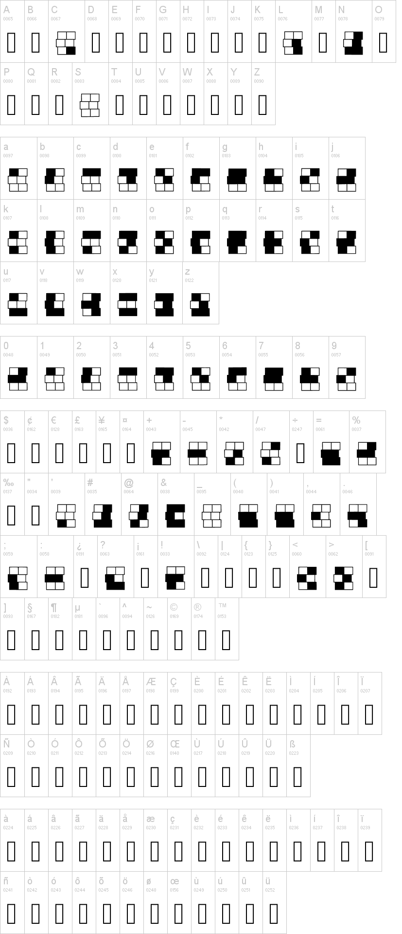 Braille Grid
