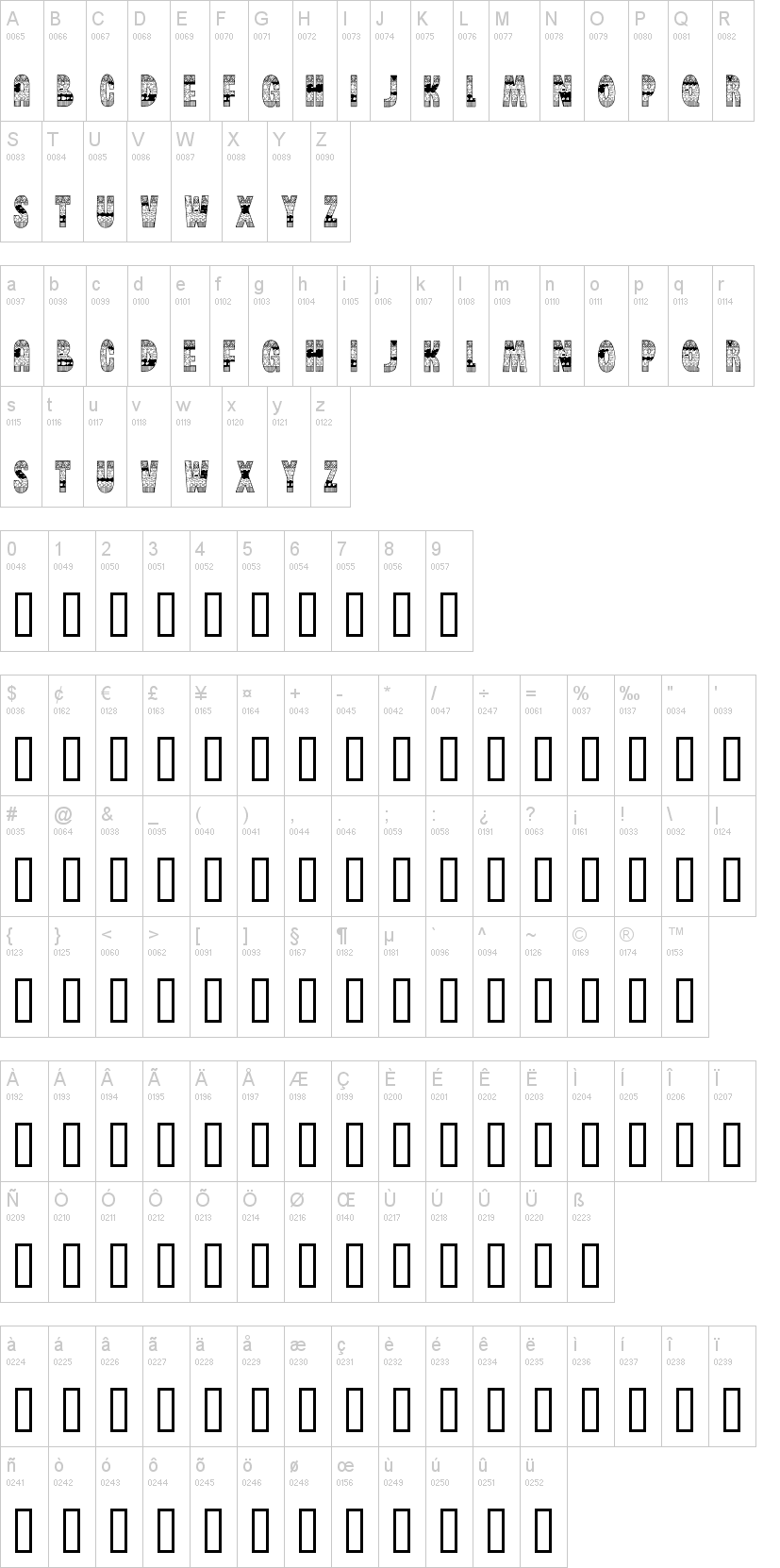 Brinetext Pattern