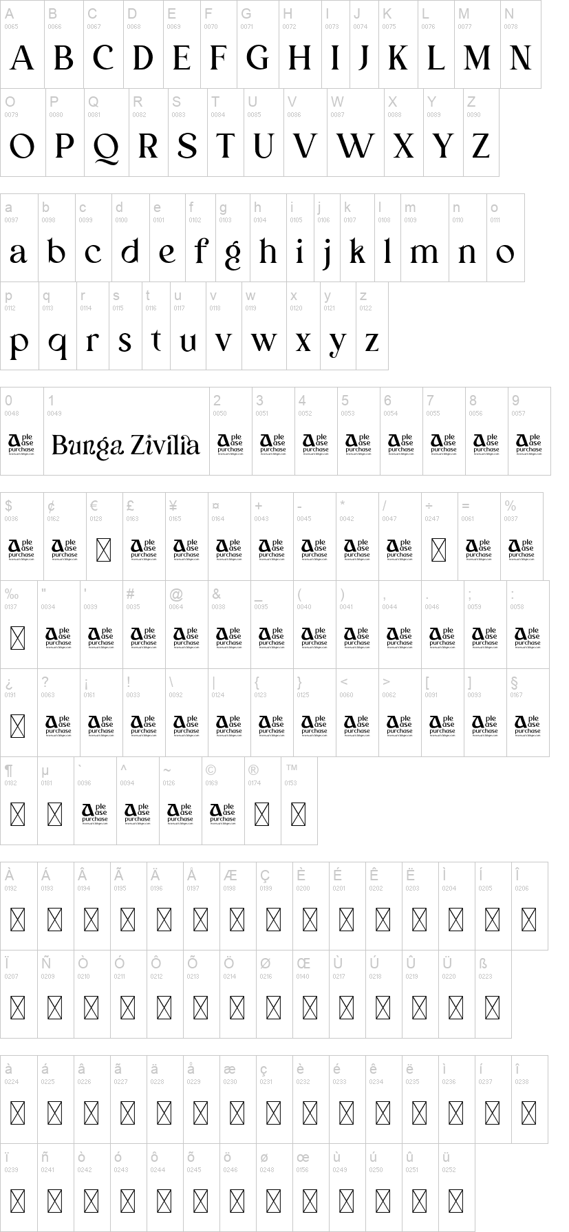 Bunga Zivilia