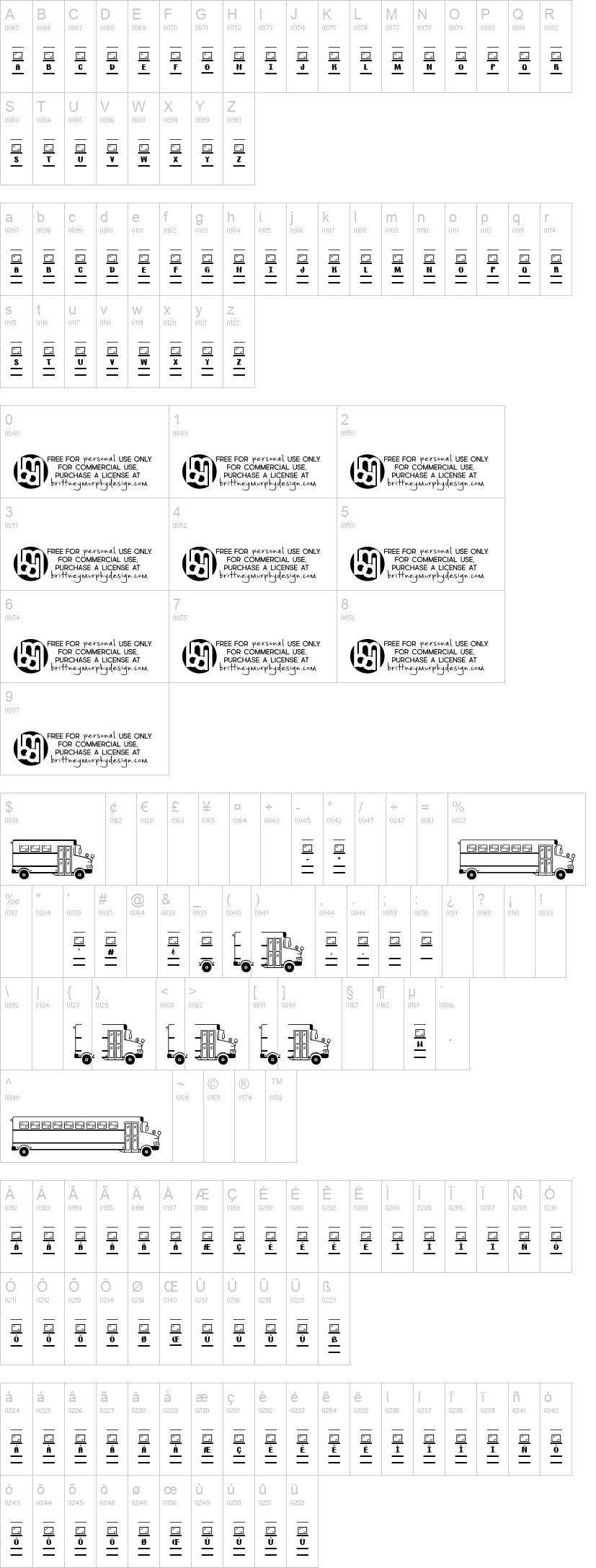 Bus Words