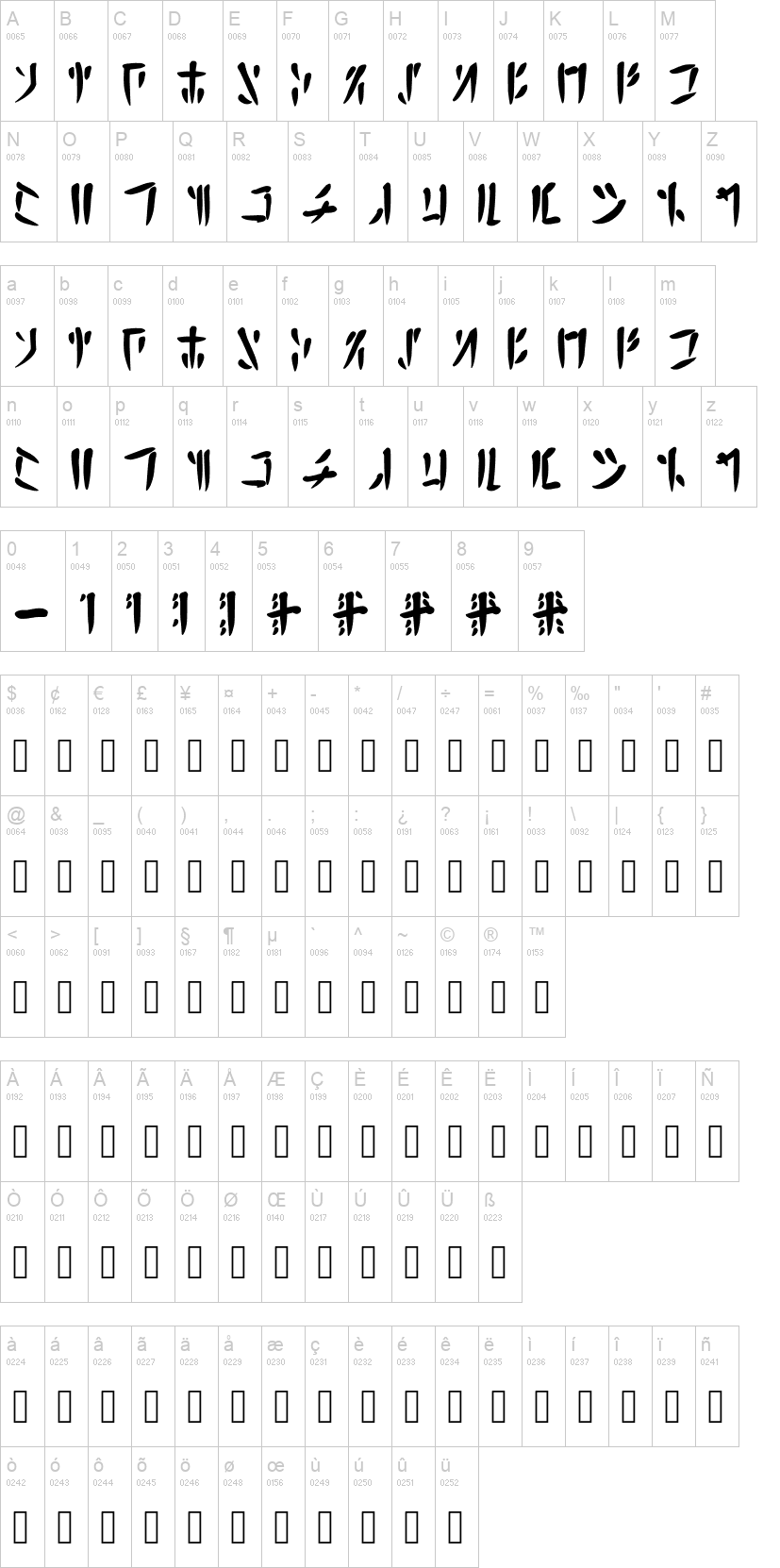 Calligraphic Avali Scratch