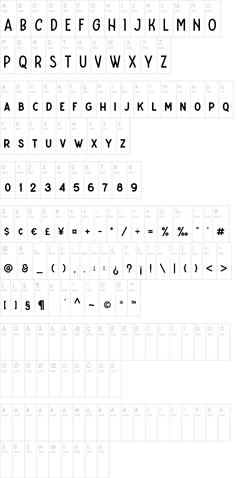 Caltons Typeface