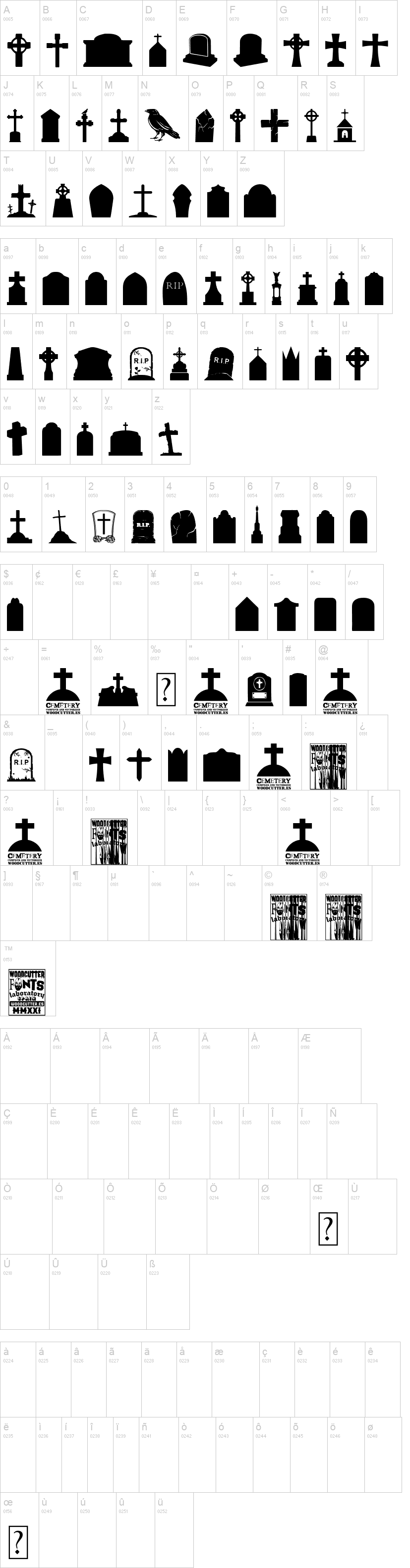 Cemetery Icons
