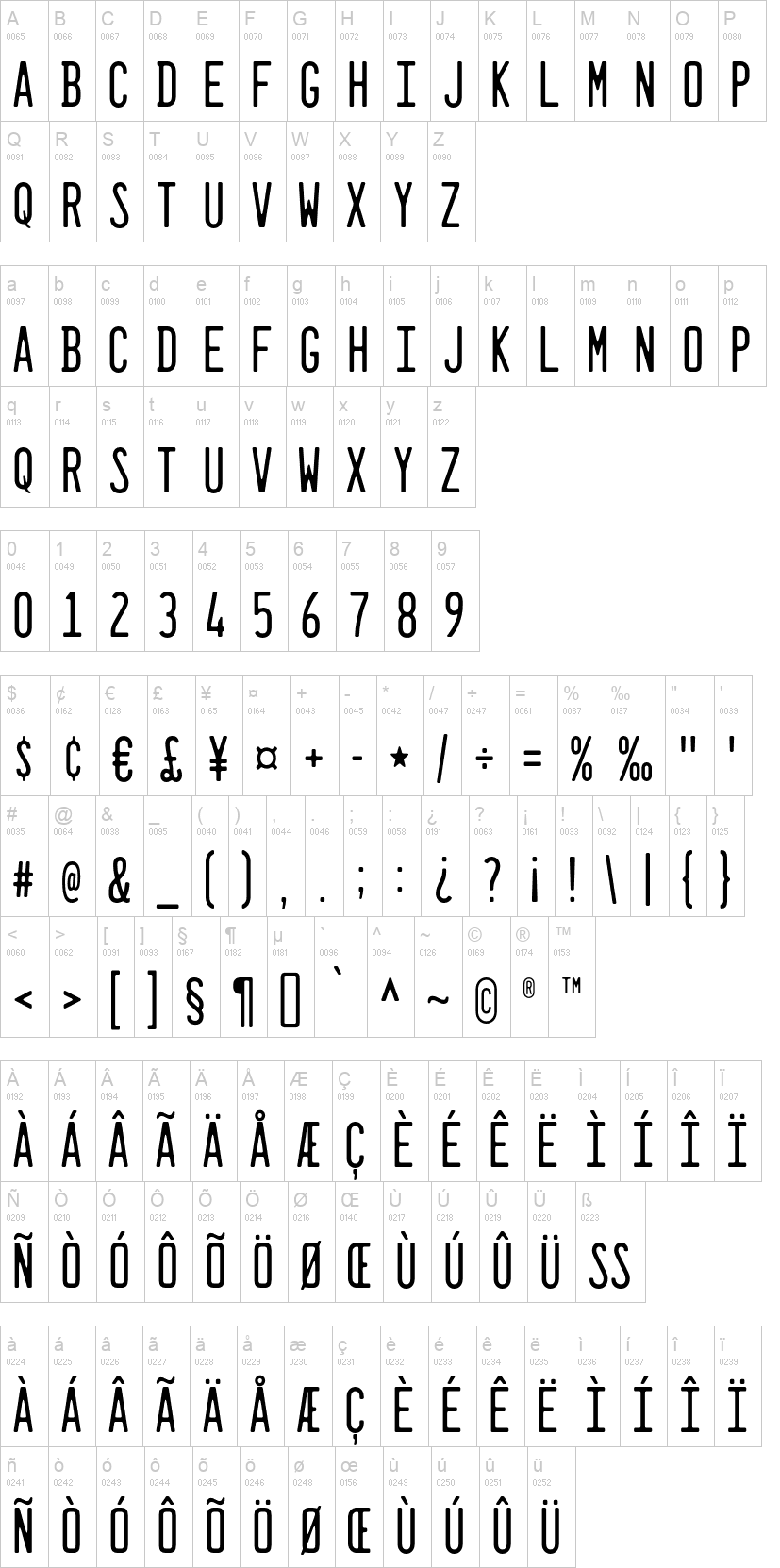 The California Font