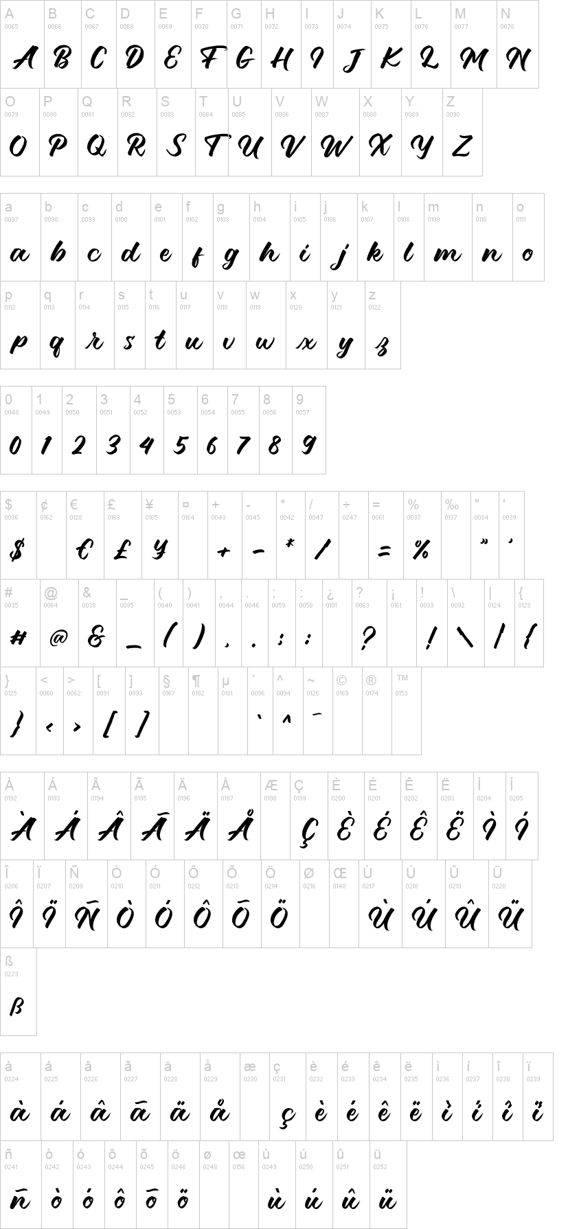 Debutan Brush Script