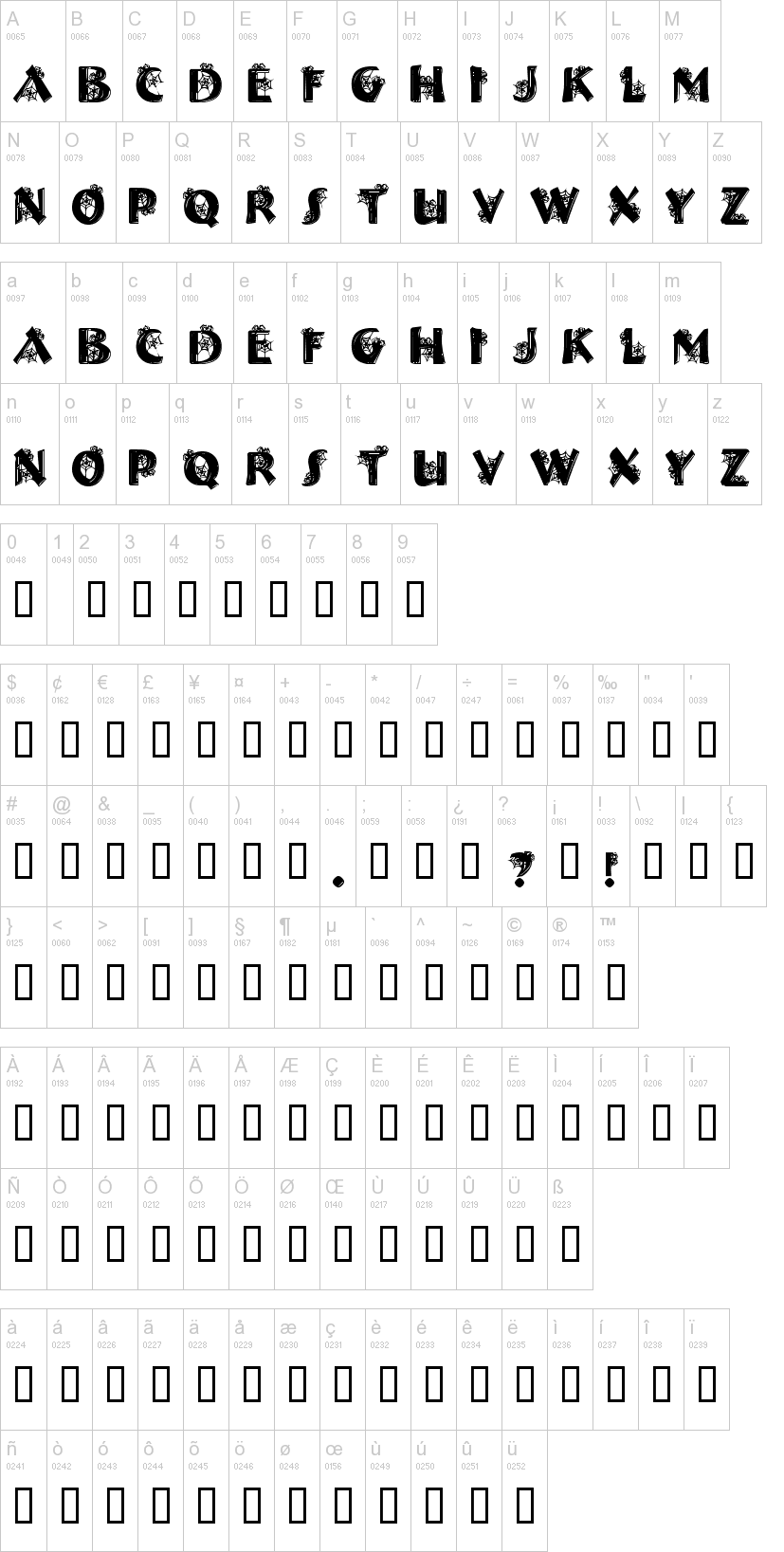 Halau Spooky Font, Webfont & Desktop