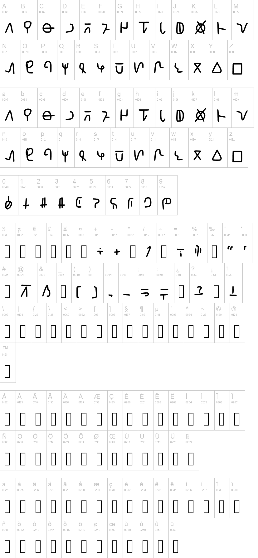 Infinegarian Handwritten