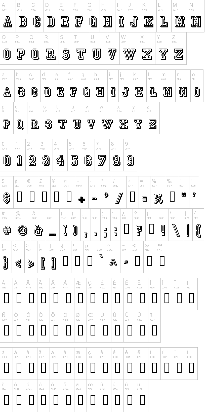 jersey letters font