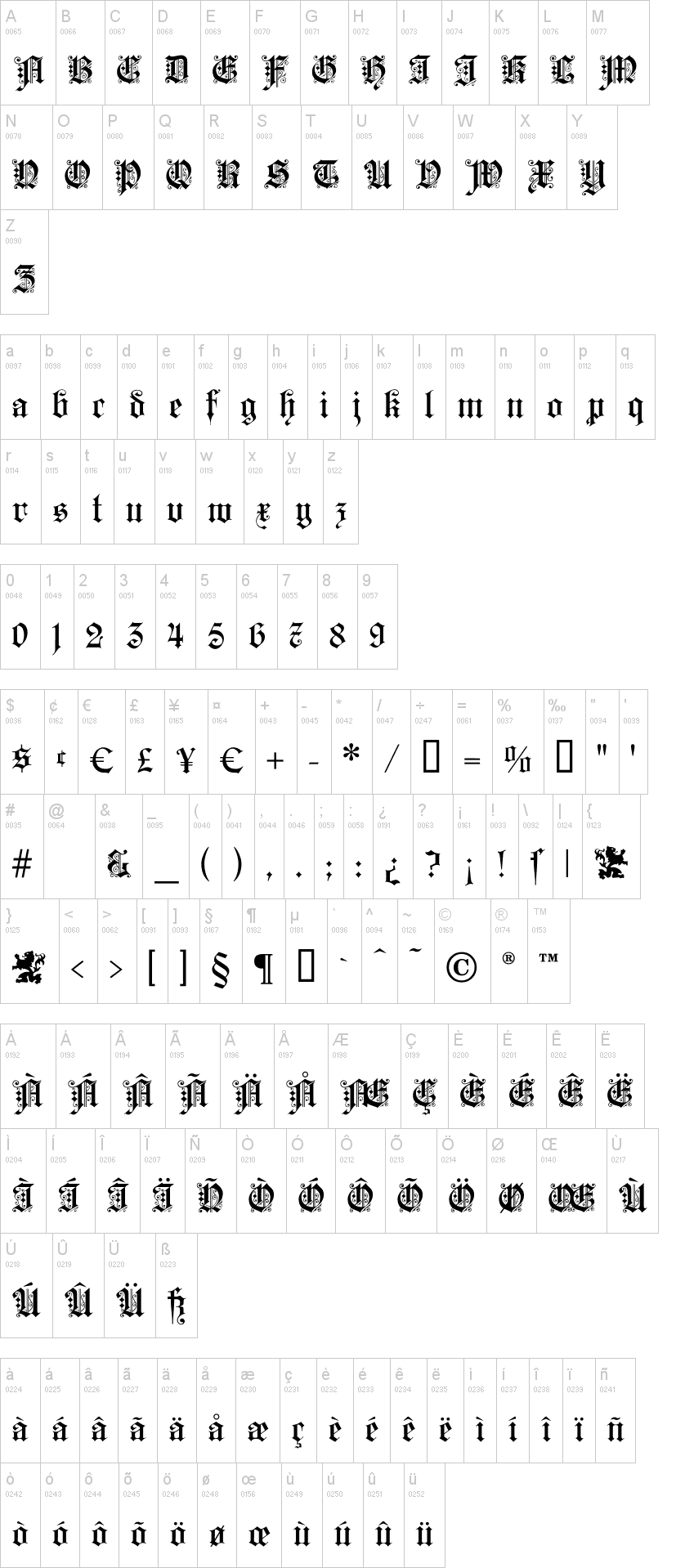 Kaiserzeit Gotisch Font Dafont Com