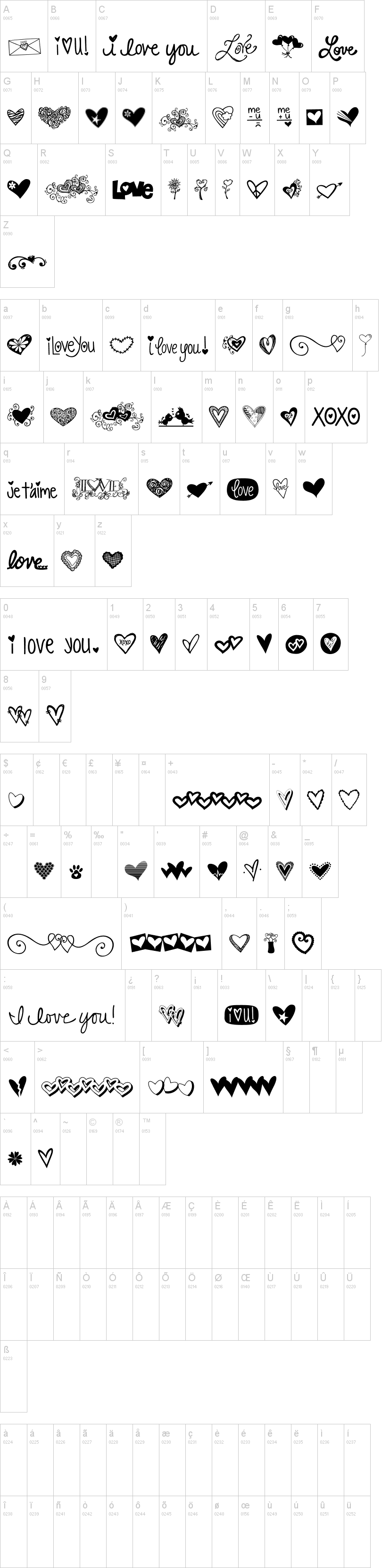 KG Heart Doodles