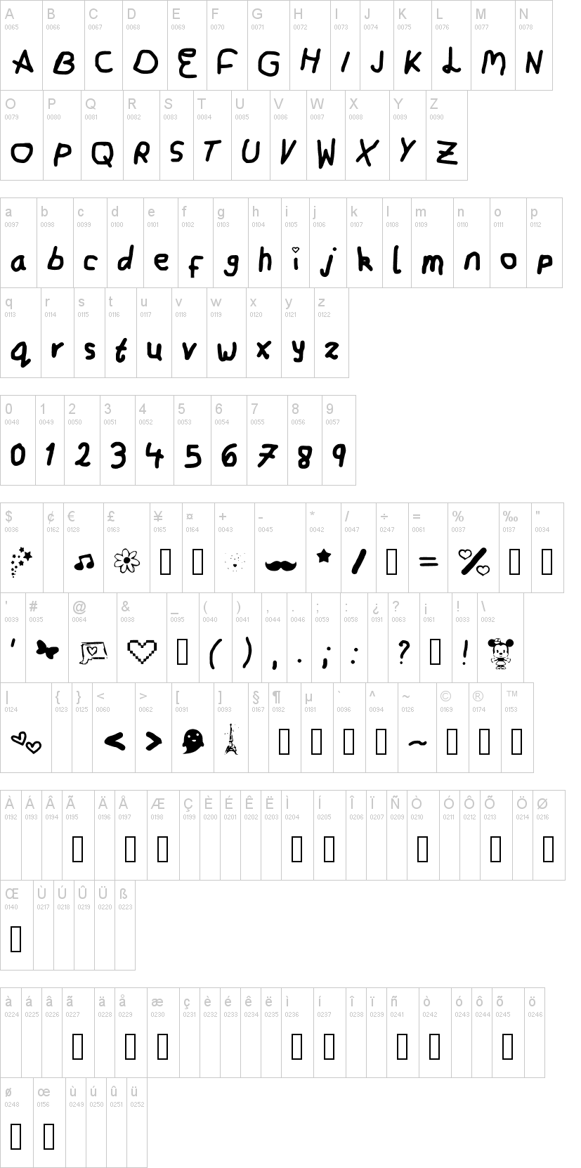 Martyy Font