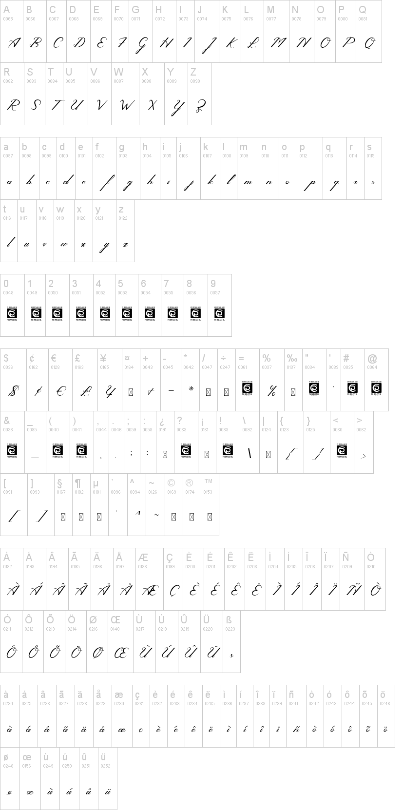 Melodious Script