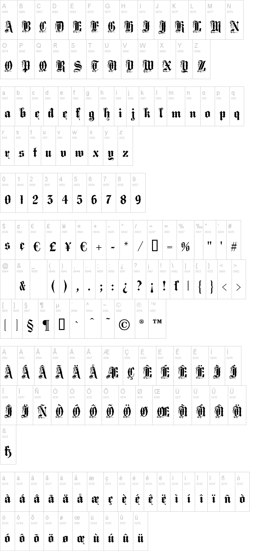 Middle Saxony Text