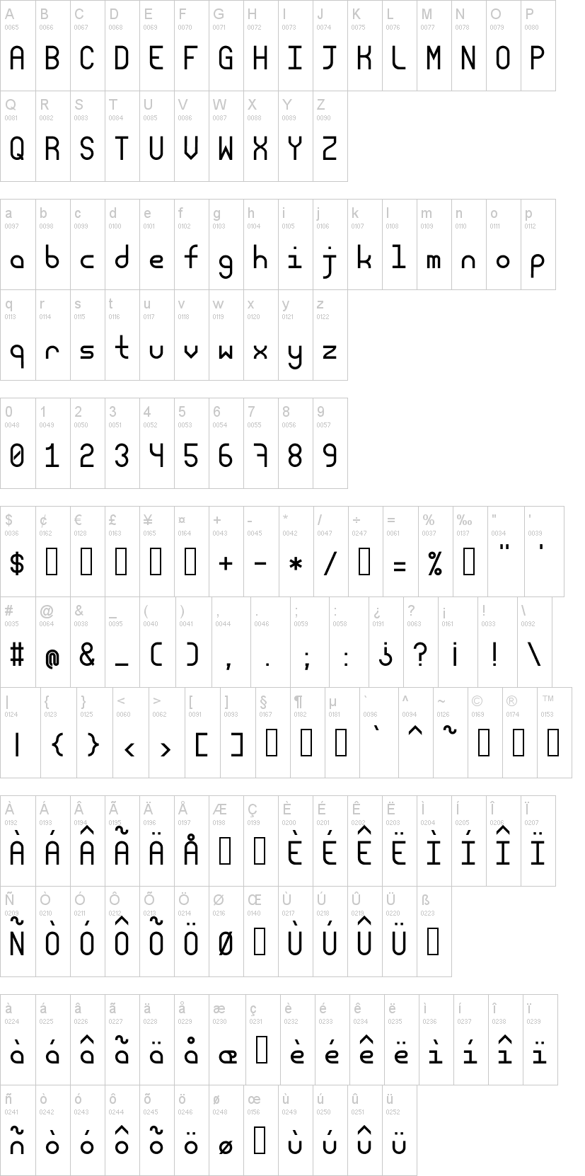 Modum Font | dafont.com