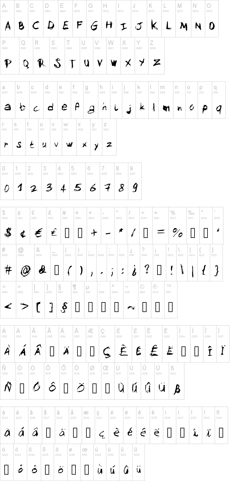 My Sketch Font