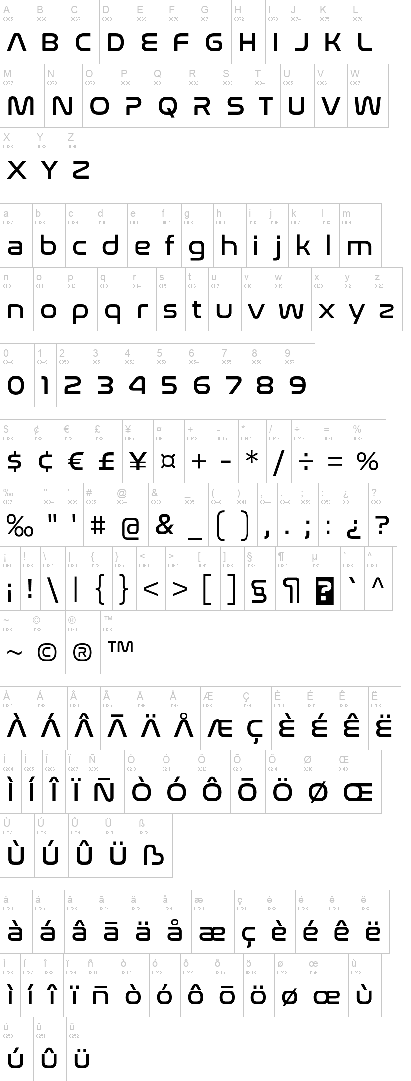 nasa font