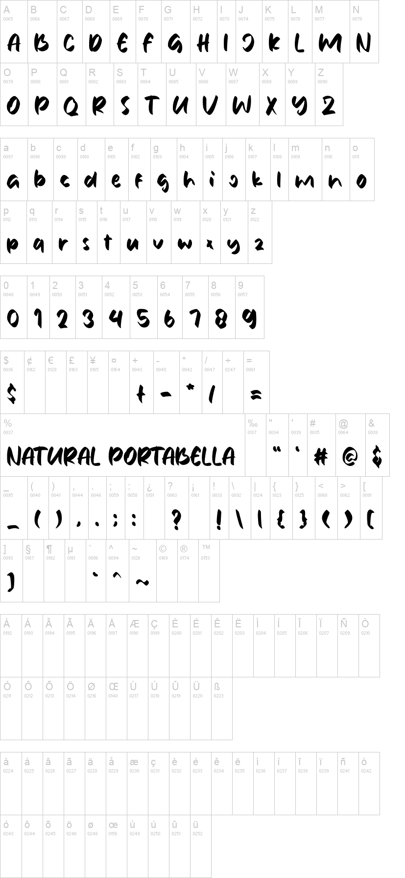 Natural Portabella