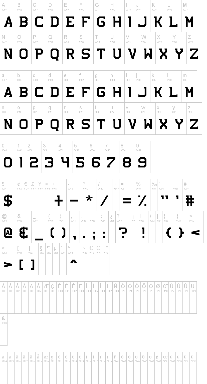 NHL Font