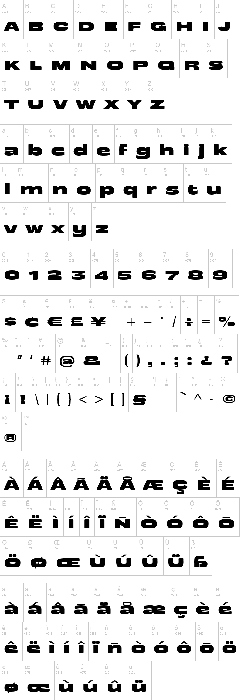 Oakside Typeface