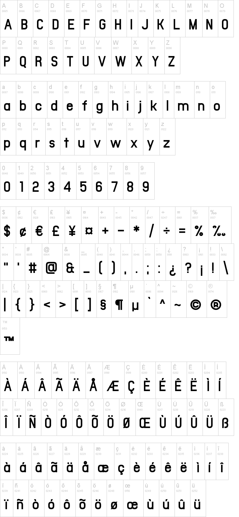 Office Square Font 