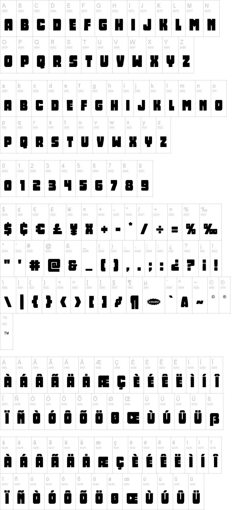 Opus Font Character Map Opus Mundi Font | Dafont.com