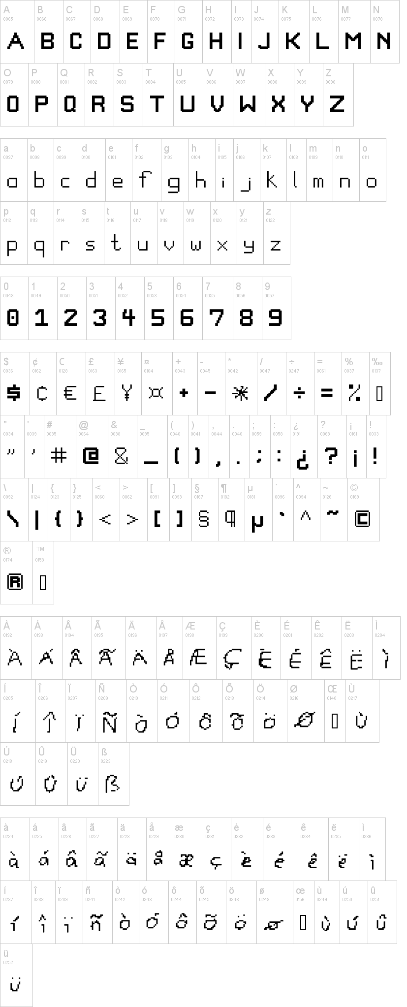 Pixel Game Font