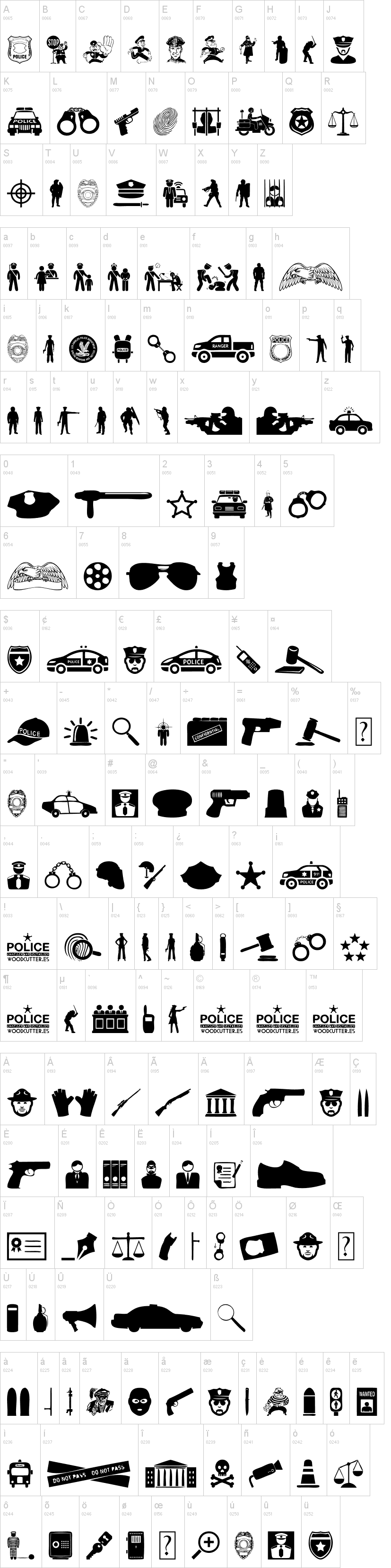 Police Font Dafont
