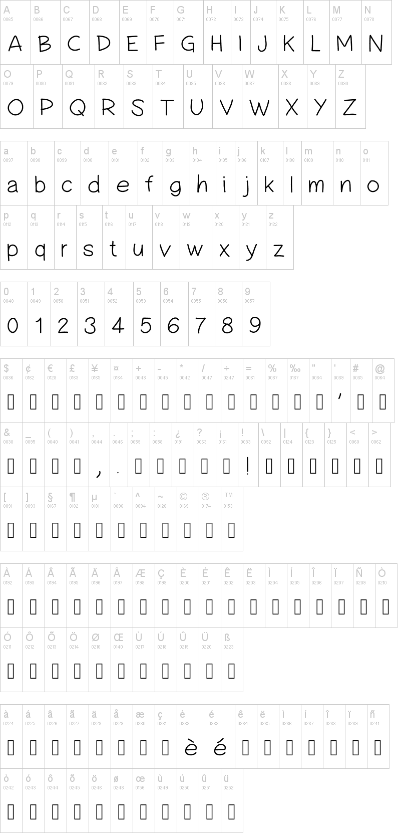 PW Simple Handwriting