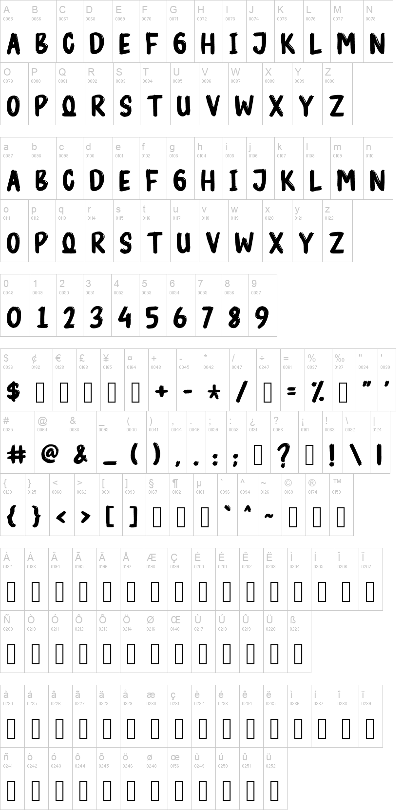 Secret Halloween Font Secret Halloween Font