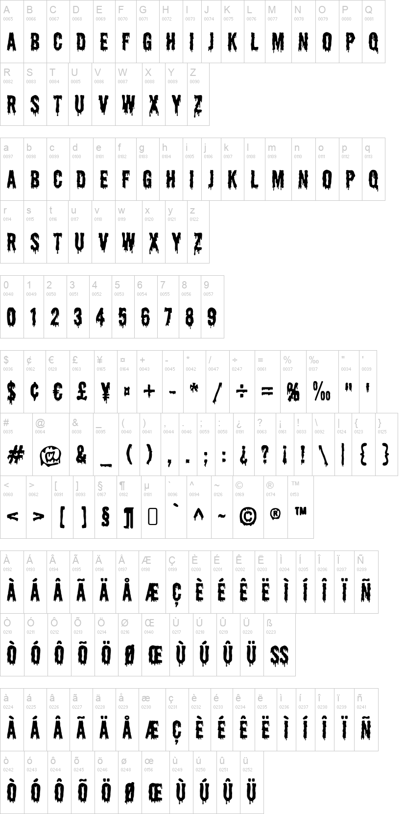 Shlop Font