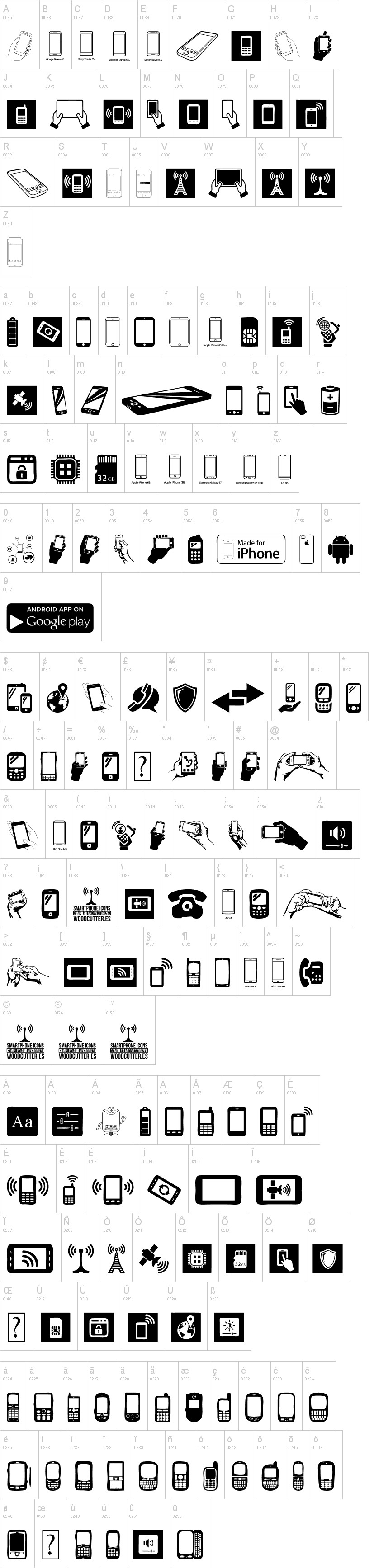 Smartphone Icons