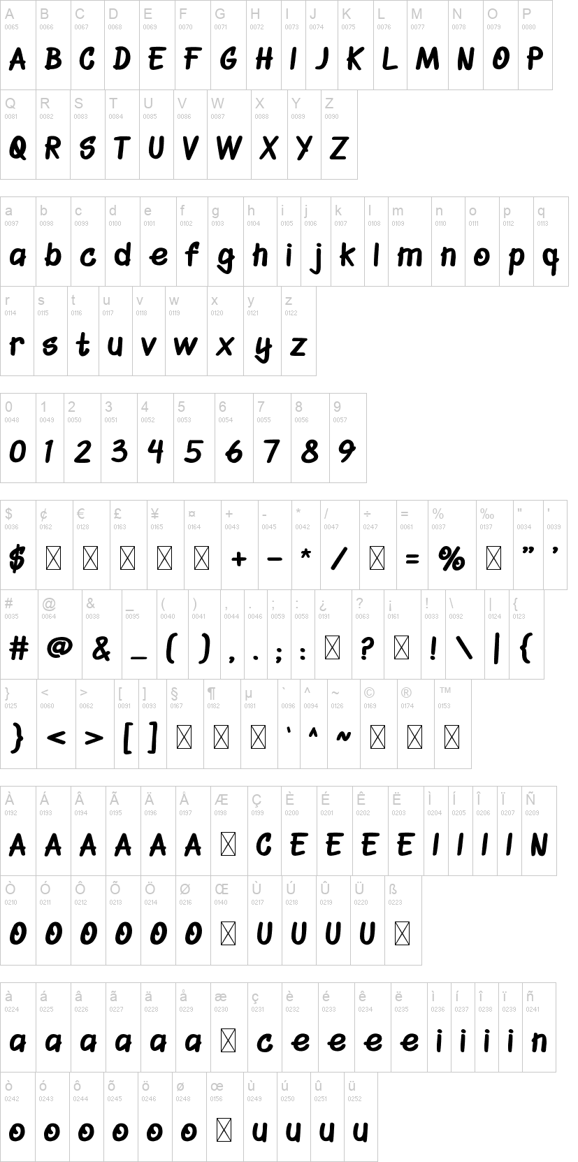 Snack Font