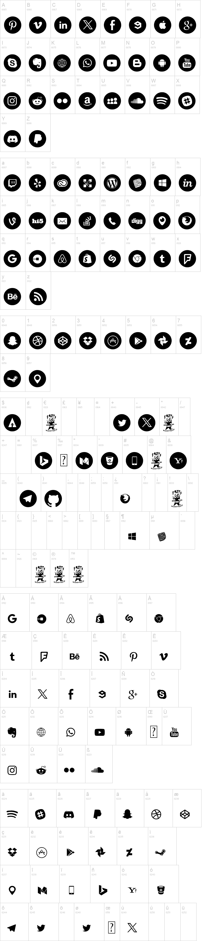 Social Media Circled